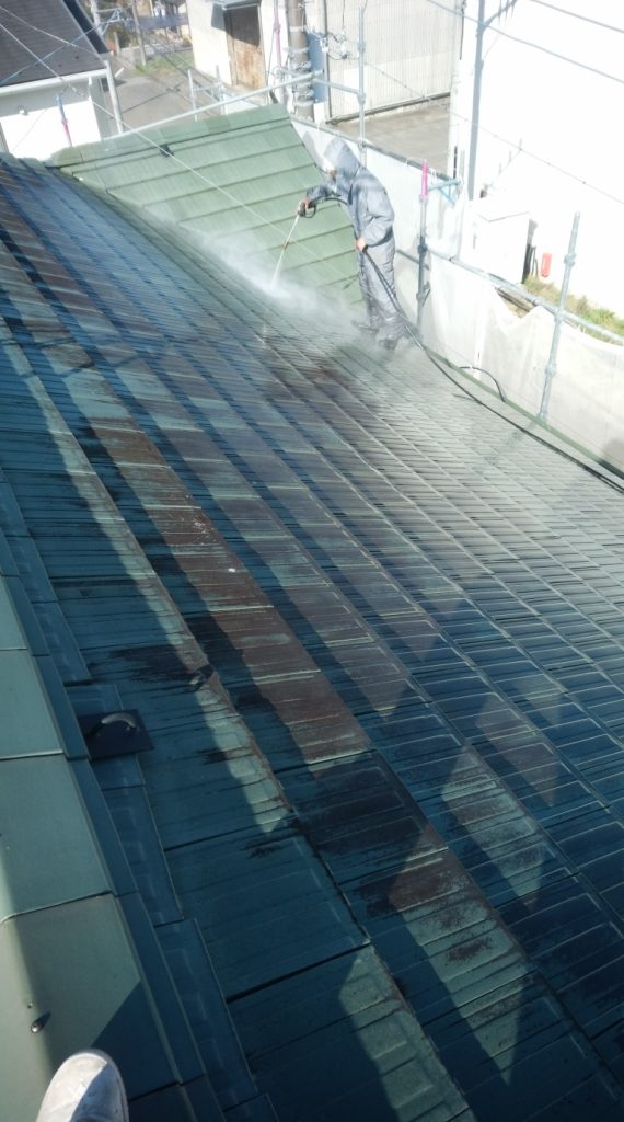 千葉県エリア-番外編-屋根高圧洗浄