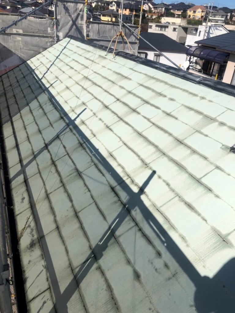 大阪支社O様邸屋根塗装１