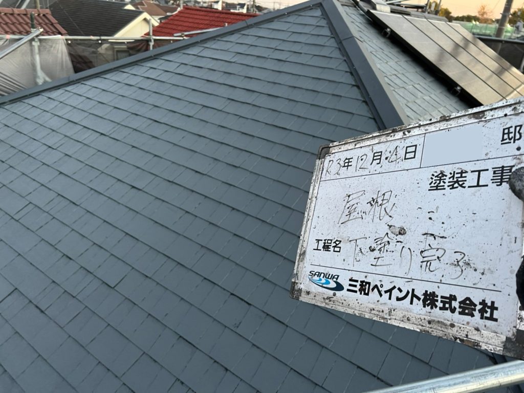 神奈川支店H様邸屋根塗装