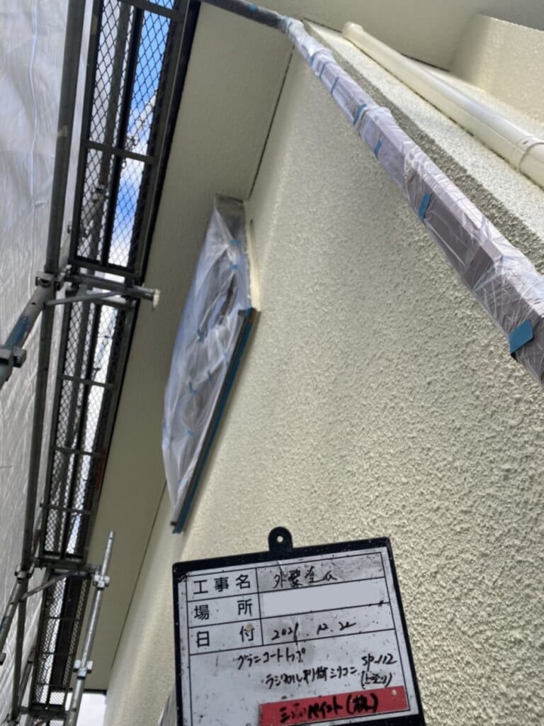 大阪支社H様邸上塗り２