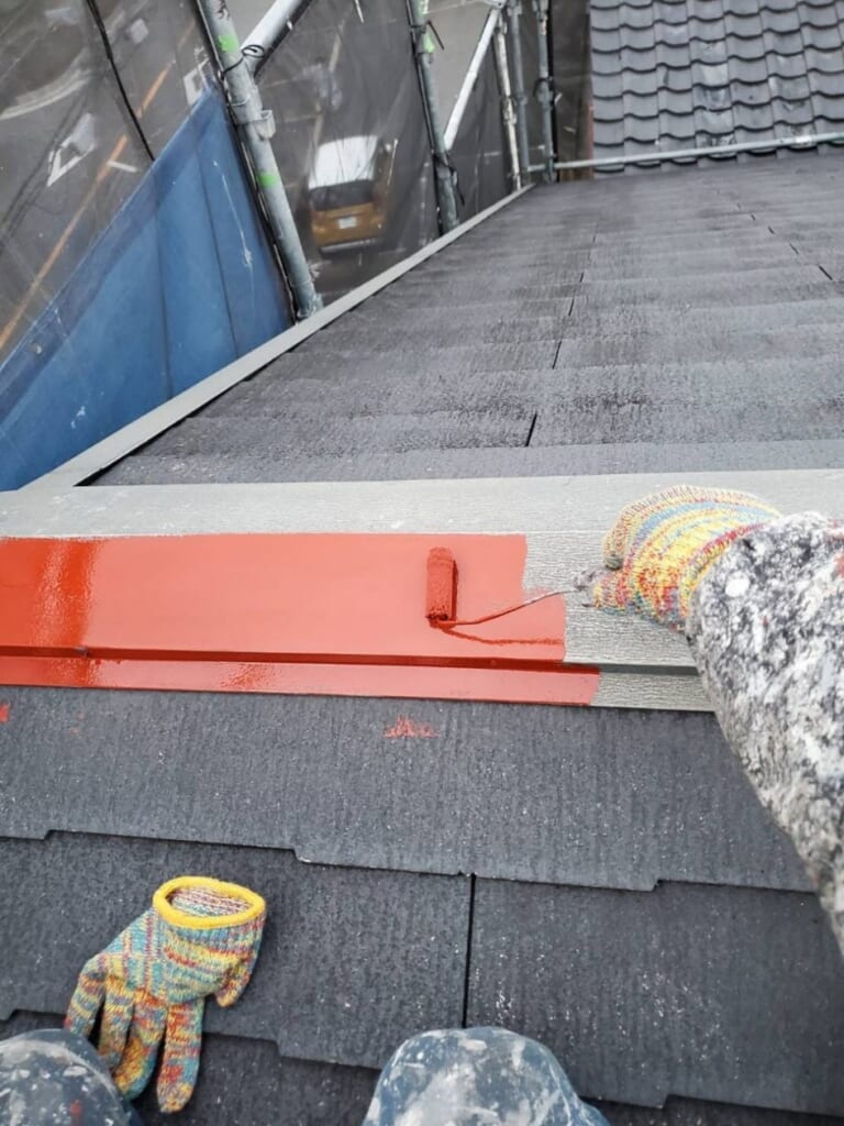 大阪支社T様邸屋根塗装１