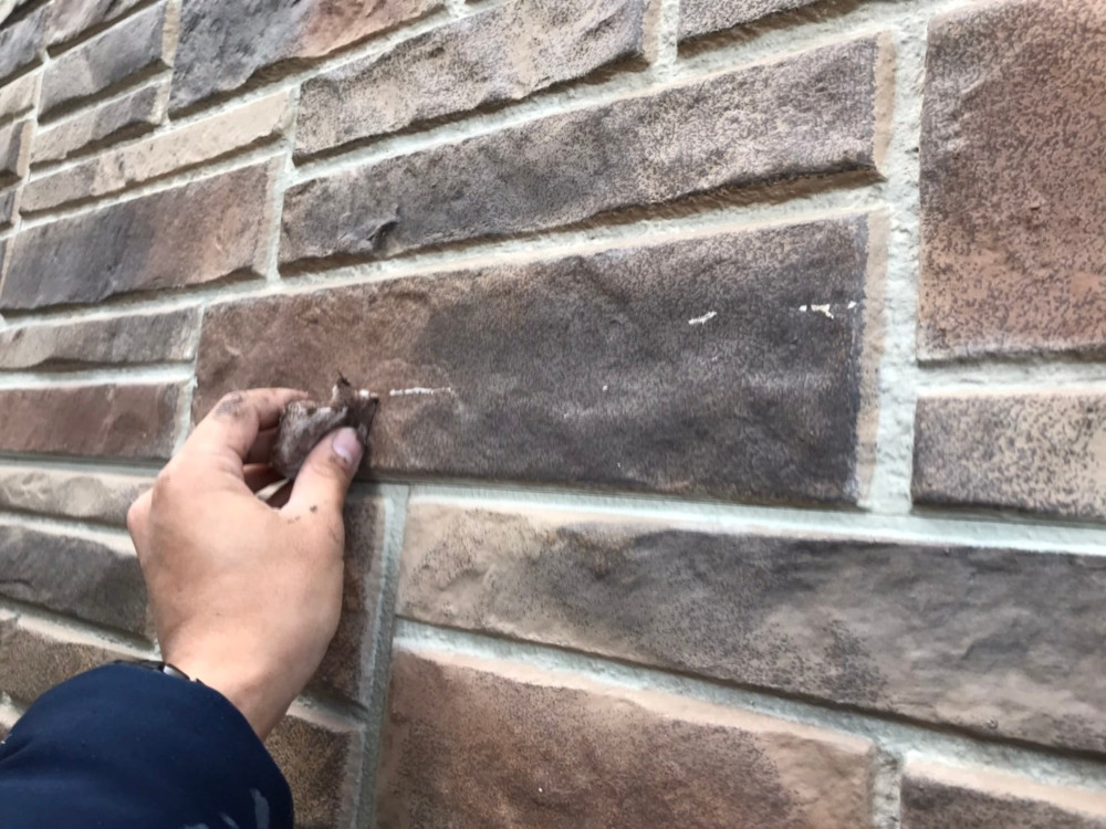 松山支店K様邸色補修