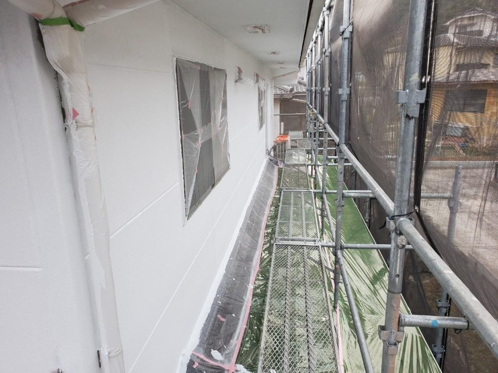 岡山支店K様邸下塗り２