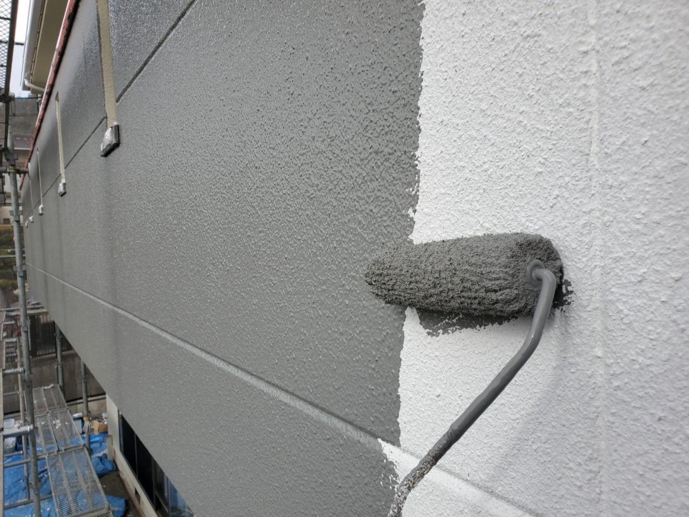 岡山支店K様邸上塗り２