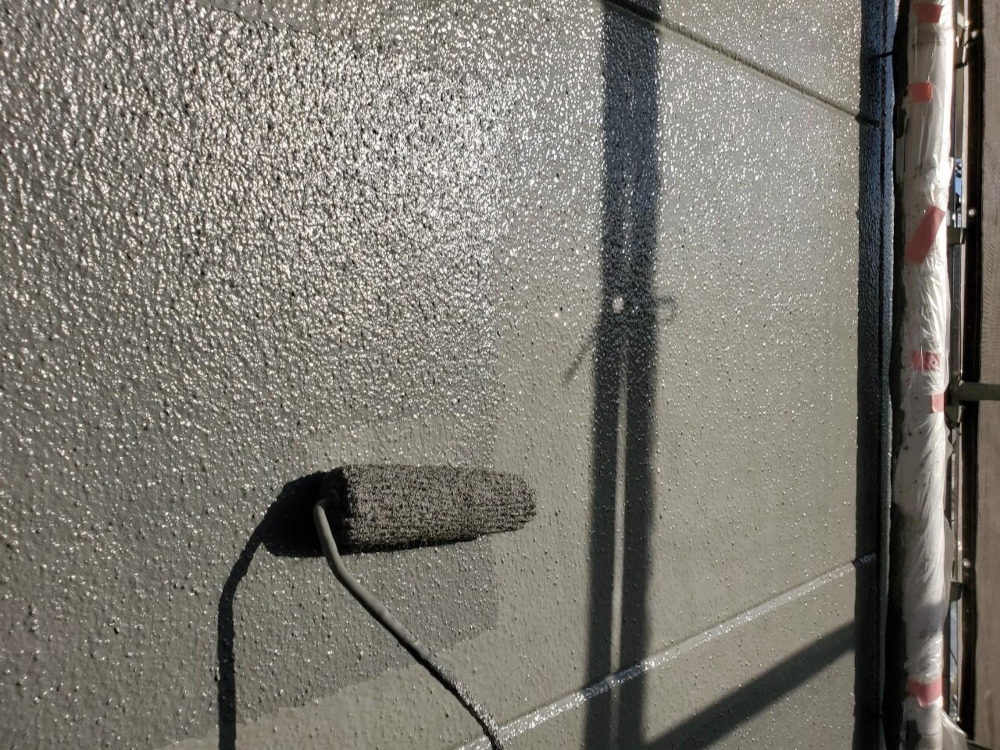 岡山支店K様邸上塗り３