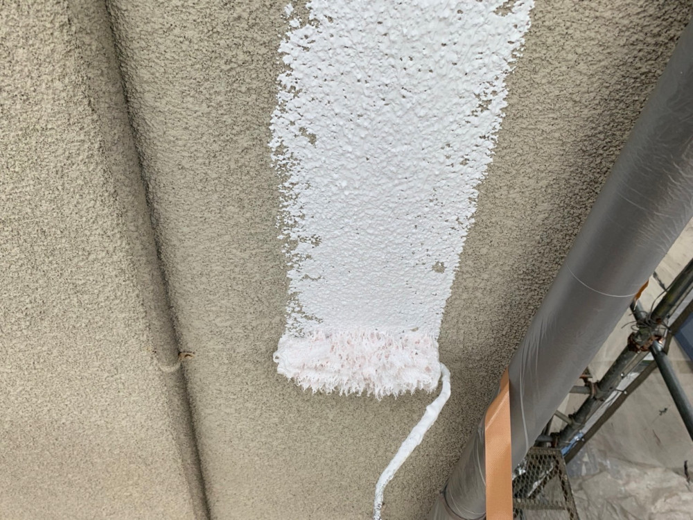 大阪支社O様邸外壁下塗り