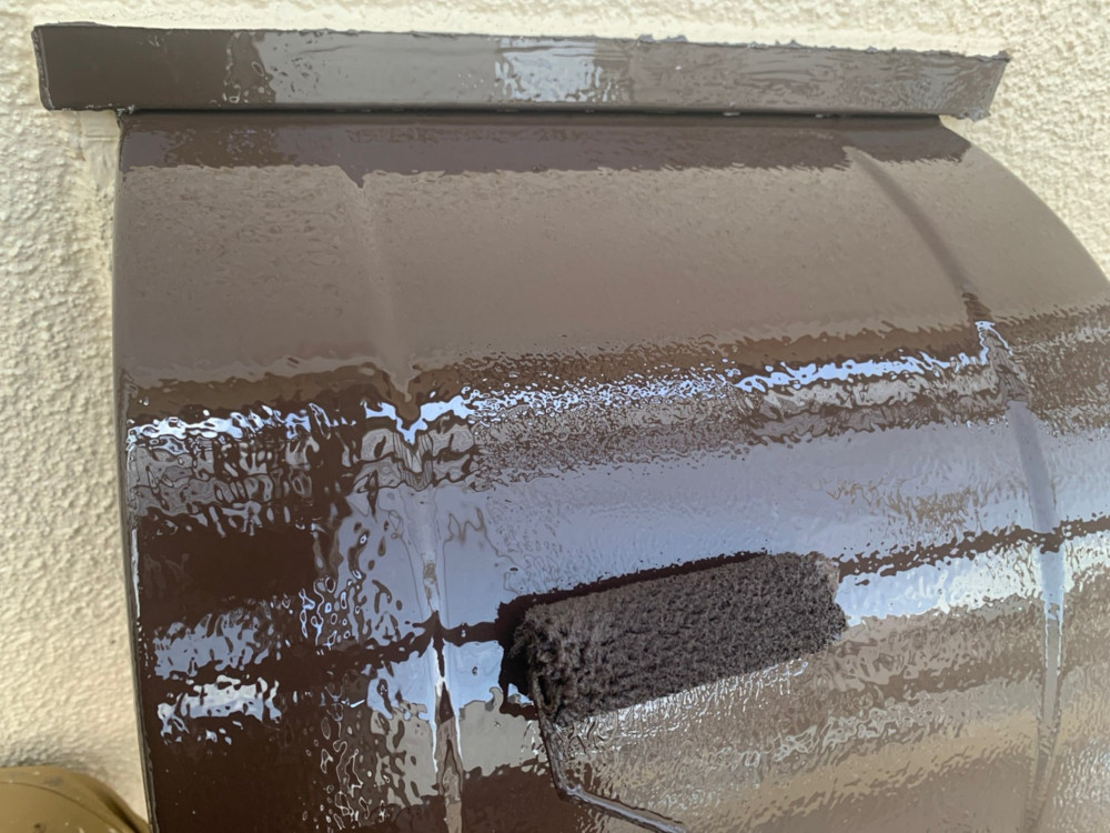 大阪支社O様邸付帯塗装仕上げ