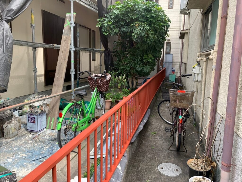 大阪支社T様邸鉄フェンス１