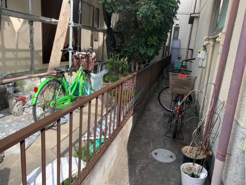 大阪支社T様邸鉄フェンス２