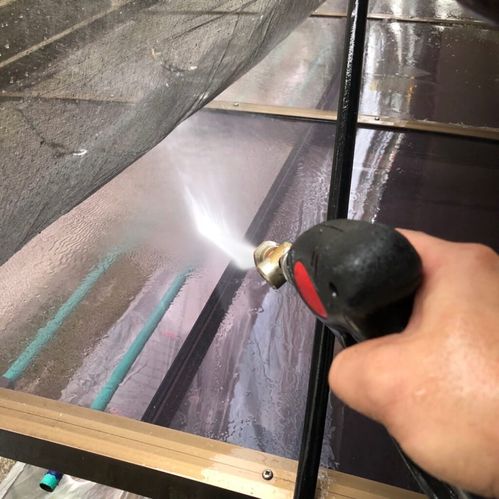 大阪支社T様邸洗浄１