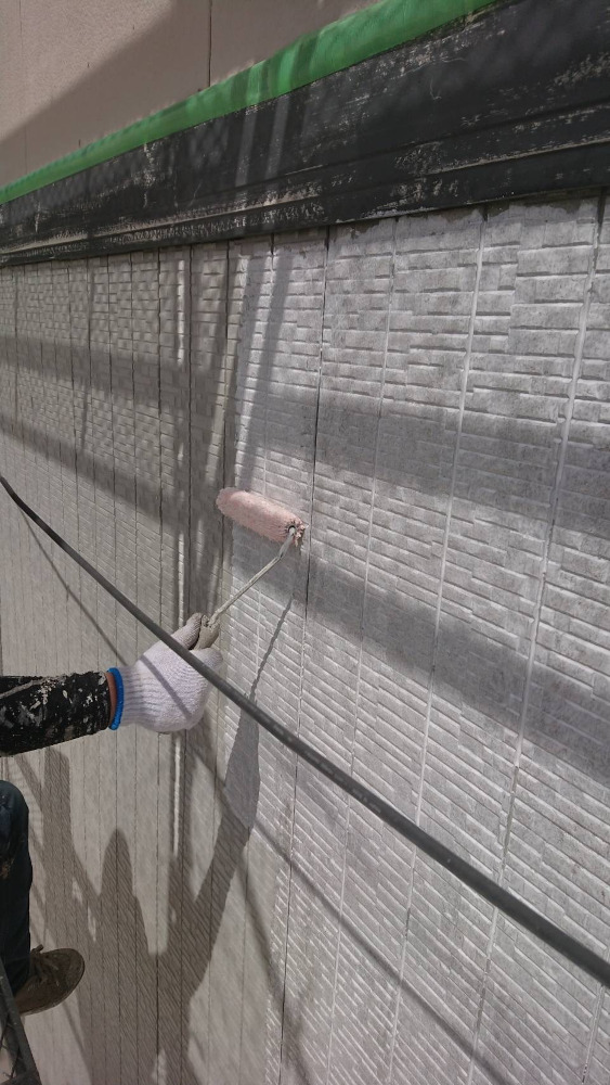 岐阜支店F様邸外壁下塗り