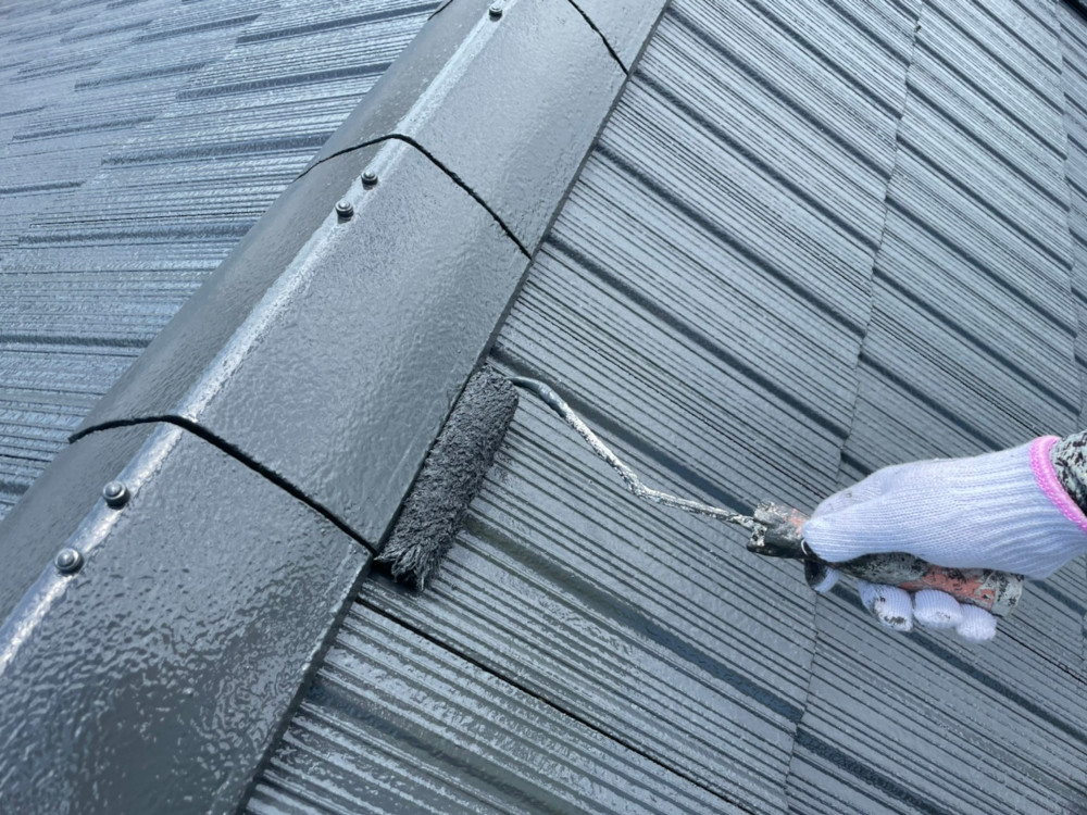 神戸支店T様邸屋根塗装２