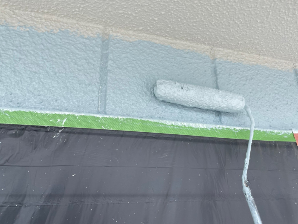 神戸支店T様邸色決め仮塗装１