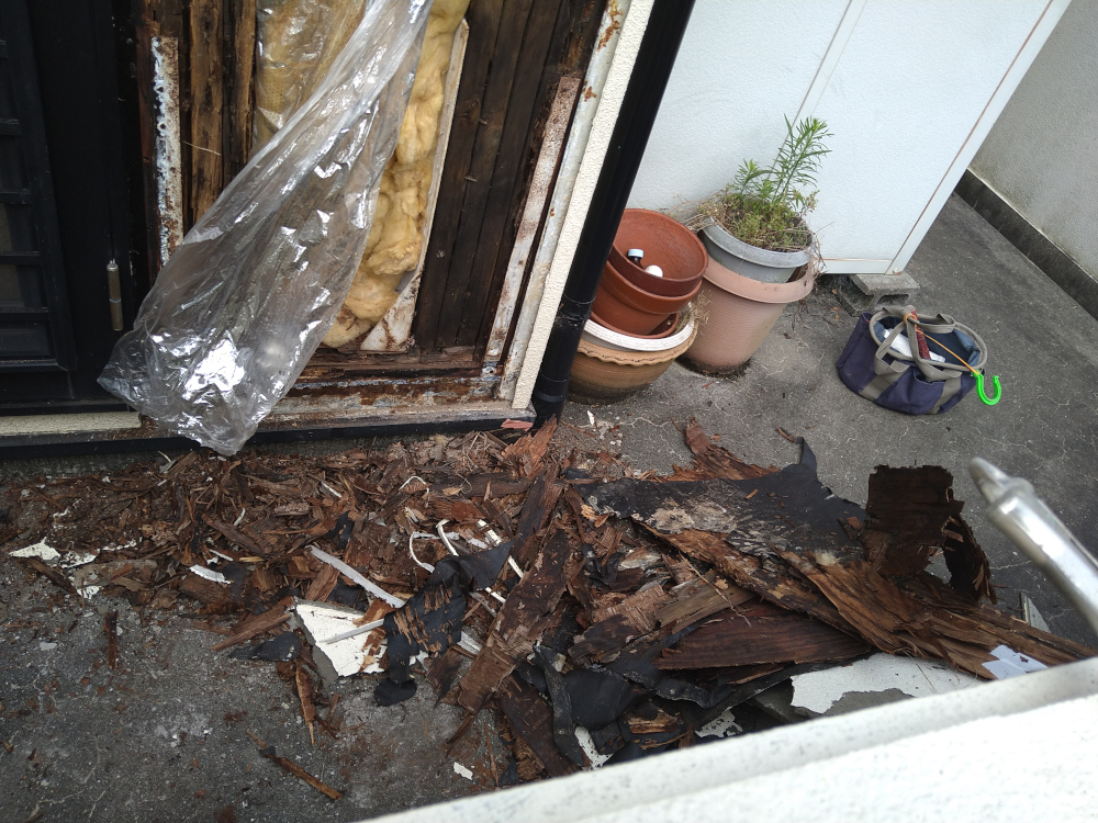 神戸支店T様邸サイディングの張替え２