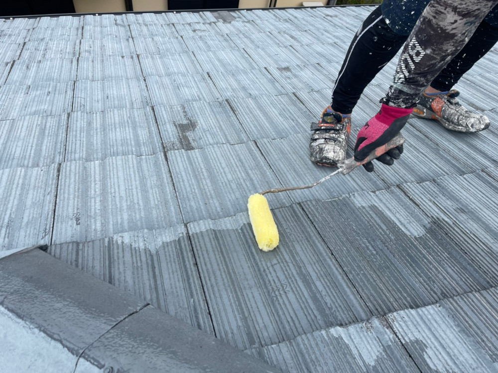 神戸支店T様邸屋根塗装１