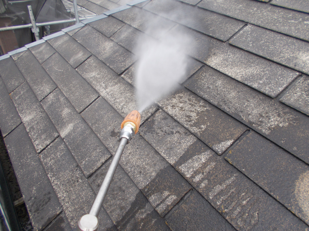 神戸支店S様邸屋根洗浄