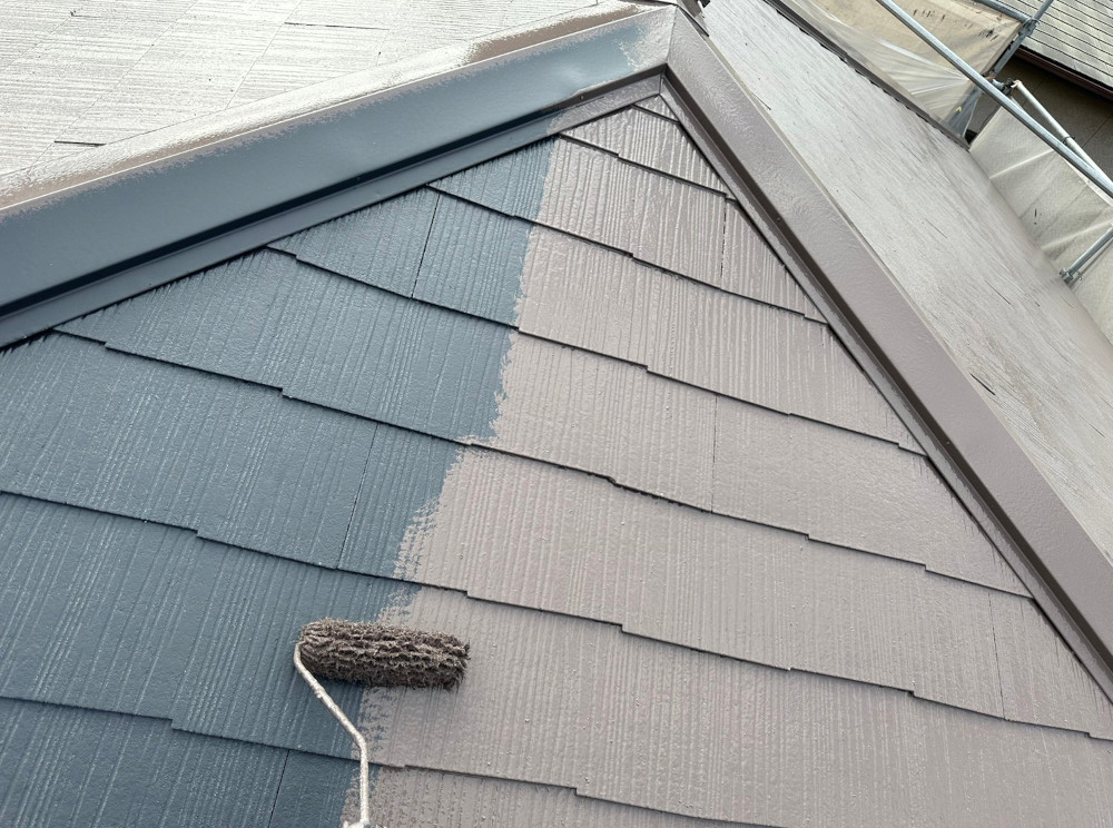 大阪支社Y様邸屋根塗装